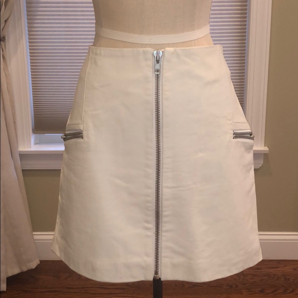 Ba&sh Dudley Leather Mini Skirt